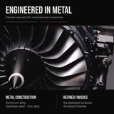 TECHING Jet Engine Model Kit Twin-Spool turbofan Engine Model kit That Works Metal Assembly 1/10 Electric Aircraft Engine Jet Engine Model Craft Gift for Adult - 1000+PCS DM119