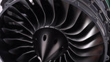 TECHING Jet Engine Model Kit Twin-Spool turbofan Engine Model kit That Works Metal Assembly 1/10 Electric Aircraft Engine Jet Engine Model Craft Gift for Adult - 1000+PCS DM119
