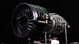TECHING Jet Engine Model Kit Twin-Spool turbofan Engine Model kit That Works Metal Assembly 1/10 Electric Aircraft Engine Jet Engine Model Craft Gift for Adult - 1000+PCS DM119