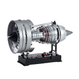 DM121 1/12 Scale Dual Spool Turbofan Engine Model Kit - Build Your Own Functional Jet Engine, 300+ Pcs STEM Educational Hobby Kit