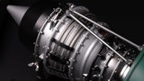 TECHING Jet Engine Model Kit Twin-Spool turbofan Engine Model kit That Works Metal Assembly 1/10 Electric Aircraft Engine Jet Engine Model Craft Gift for Adult - 1000+PCS DM119