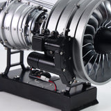 DM121 1/12 Scale Dual Spool Turbofan Engine Model Kit - Build Your Own Functional Jet Engine, 300+ Pcs STEM Educational Hobby Kit