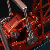 TECHING Pumping Unit Model Kit 219pcs 3D Metal Pumping Unit Model DIY Assembly Model Science Education Gift