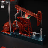TECHING Pumping Unit Model Kit 219pcs 3D Metal Pumping Unit Model DIY Assembly Model Science Education Gift