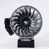 DM121 1/12 Scale Dual Spool Turbofan Engine Model Kit - Build Your Own Functional Jet Engine, 300+ Pcs STEM Educational Hobby Kit