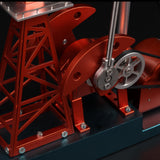 TECHING Pumping Unit Model Kit 219pcs 3D Metal Pumping Unit Model DIY Assembly Model Science Education Gift